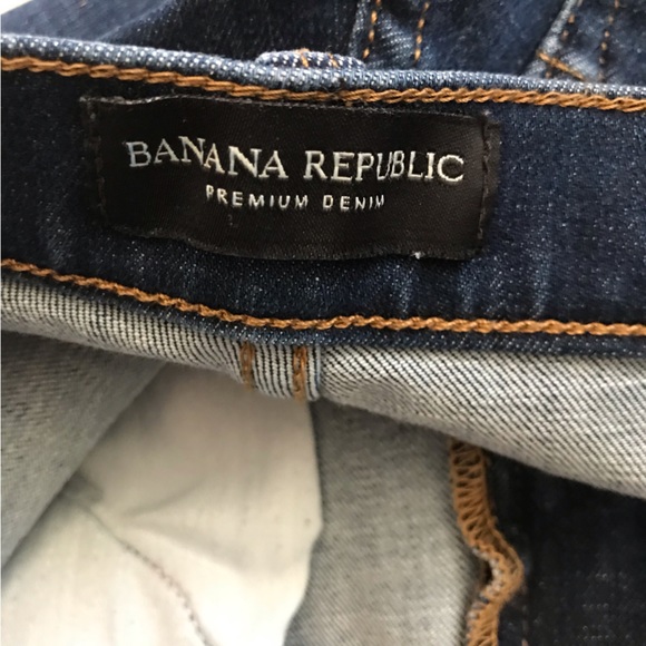 Banana Republic Medium Blue High-Rise Skinny Jeans - Picture 6 of 7